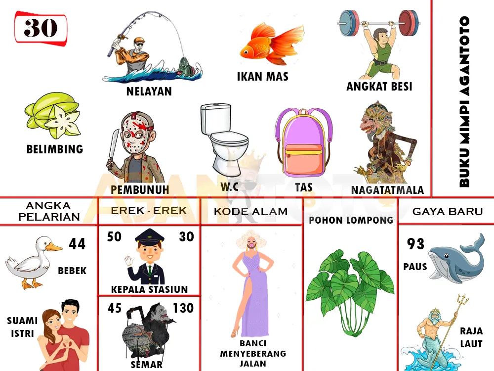 buku mimpi erek erek togel 30